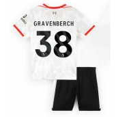 Liverpool Ryan Gravenberch #38 Tredje trøje Børn 2024-25 Kort ærmer (+ bukser)