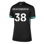 Liverpool Ryan Gravenberch #38 Udebanetrøje Dame 2024-25 Kort ærmer