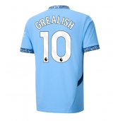 Manchester City Jack Grealish #10 Hjemmebanetrøje 2024-25 Kort ærmer