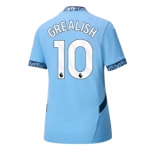 Manchester City Jack Grealish #10 Hjemmebanetrøje Dame 2024-25 Kort ærmer