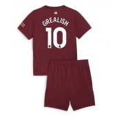 Manchester City Jack Grealish #10 Tredje trøje Børn 2024-25 Kort ærmer (+ bukser)