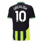 Manchester City Jack Grealish #10 Udebanetrøje 2024-25 Kort ærmer