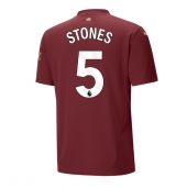 Manchester City John Stones #5 Tredje trøje 2024-25 Kort ærmer