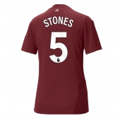 Manchester City John Stones #5 Tredje trøje Dame 2024-25 Kort ærmer