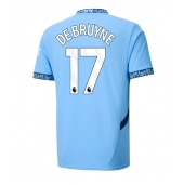 Manchester City Kevin De Bruyne #17 Hjemmebanetrøje 2024-25 Kort ærmer