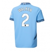 Manchester City Kyle Walker #2 Hjemmebanetrøje 2024-25 Kort ærmer