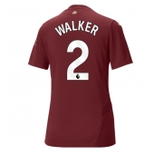 Manchester City Kyle Walker #2 Tredje trøje Dame 2024-25 Kort ærmer