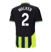 Manchester City Kyle Walker #2 Udebanetrøje 2024-25 Kort ærmer