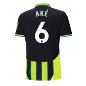 Manchester City Nathan Ake #6 Udebanetrøje 2024-25 Kort ærmer