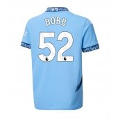 Manchester City Oscar Bobb #52 Hjemmebanetrøje 2024-25 Kort ærmer