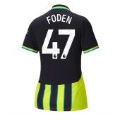 Manchester City Phil Foden #47 Udebanetrøje Dame 2024-25 Kort ærmer