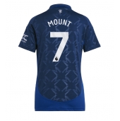 Manchester United Mason Mount #7 Udebanetrøje Dame 2024-25 Kort ærmer