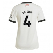 Manchester United Matthijs de Ligt #4 Tredje trøje Dame 2024-25 Kort ærmer