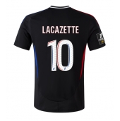 Olympique Lyonnais Alexandre Lacazette #10 Udebanetrøje 2024-25 Kort ærmer