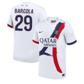 Paris Saint-Germain Bradley Barcola #29 Udebanetrøje 2024-25 Kort ærmer