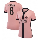 Paris Saint-Germain Fabian Ruiz #8 Tredje trøje Dame 2024-25 Kort ærmer