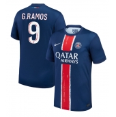 Paris Saint-Germain Goncalo Ramos #9 Hjemmebanetrøje 2024-25 Kort ærmer