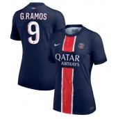 Paris Saint-Germain Goncalo Ramos #9 Hjemmebanetrøje Dame 2024-25 Kort ærmer