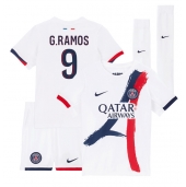 Paris Saint-Germain Goncalo Ramos #9 Udebanetrøje Børn 2024-25 Kort ærmer (+ bukser)