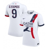 Paris Saint-Germain Goncalo Ramos #9 Udebanetrøje Dame 2024-25 Kort ærmer