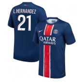 Paris Saint-Germain Lucas Hernandez #21 Hjemmebanetrøje 2024-25 Kort ærmer