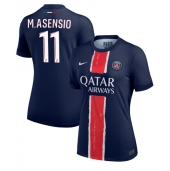 Paris Saint-Germain Marco Asensio #11 Hjemmebanetrøje Dame 2024-25 Kort ærmer