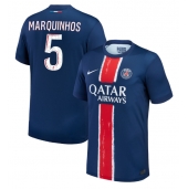 Paris Saint-Germain Marquinhos #5 Hjemmebanetrøje 2024-25 Kort ærmer