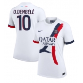 Paris Saint-Germain Ousmane Dembele #10 Udebanetrøje Dame 2024-25 Kort ærmer