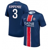 Paris Saint-Germain Presnel Kimpembe #3 Hjemmebanetrøje 2024-25 Kort ærmer