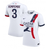 Paris Saint-Germain Presnel Kimpembe #3 Udebanetrøje Dame 2024-25 Kort ærmer