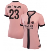 Paris Saint-Germain Randal Kolo Muani #23 Tredje trøje Dame 2024-25 Kort ærmer