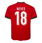 Portugal Ruben Neves #18 Hjemmebanetrøje EM 2024 Kort ærmer