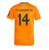 Real Madrid Aurelien Tchouameni #14 Udebanetrøje 2024-25 Kort ærmer