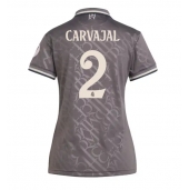 Real Madrid Daniel Carvajal #2 Tredje trøje Dame 2024-25 Kort ærmer