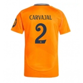 Real Madrid Daniel Carvajal #2 Udebanetrøje 2024-25 Kort ærmer