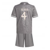 Real Madrid David Alaba #4 Tredje trøje Børn 2024-25 Kort ærmer (+ bukser)