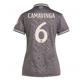 Real Madrid Eduardo Camavinga #6 Tredje trøje Dame 2024-25 Kort ærmer