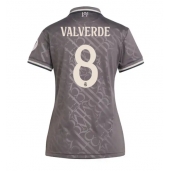 Real Madrid Federico Valverde #8 Tredje trøje Dame 2024-25 Kort ærmer