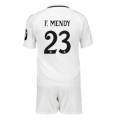 Real Madrid Ferland Mendy #23 Hjemmebanetrøje Børn 2024-25 Kort ærmer (+ bukser)