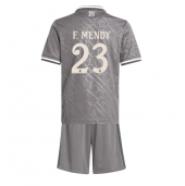 Real Madrid Ferland Mendy #23 Tredje trøje Børn 2024-25 Kort ærmer (+ bukser)