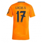 Real Madrid Lucas Vazquez #17 Udebanetrøje Dame 2024-25 Kort ærmer