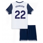 Tottenham Hotspur Brennan Johnson #22 Hjemmebanetrøje Børn 2024-25 Kort ærmer (+ bukser)