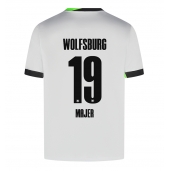 Wolfsburg Lovro Majer #19 Tredje trøje 2024-25 Kort ærmer